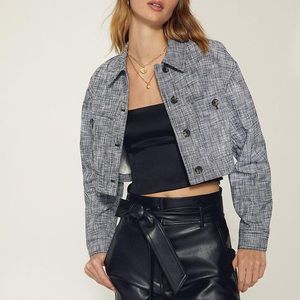 Wilfred little cropped tweed jacket
